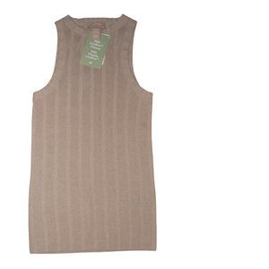 H&M Ribbed Viscose Tan